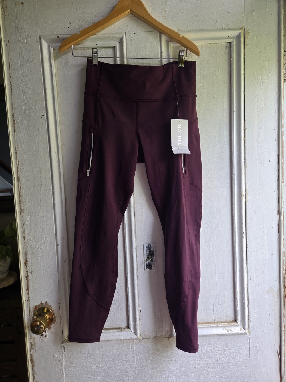 Athleta Rainier Tight Leggings — Plum